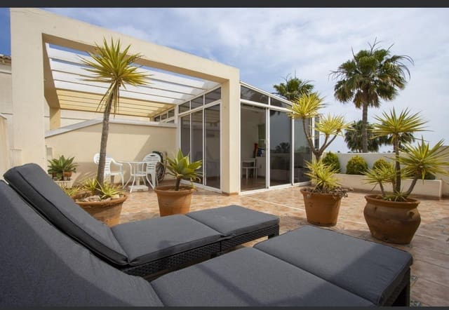 2 sovrum Radhus att hyra i Playa Flamenca, Orihuela med pool garage - 1 000 € (Ref: 9359760)