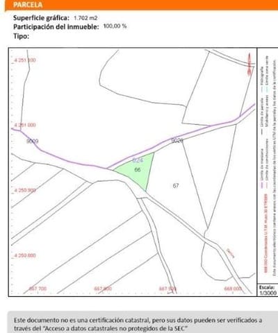 Byggegrund til salg i Pinoso - € 536.500 (Ref: 9450444)