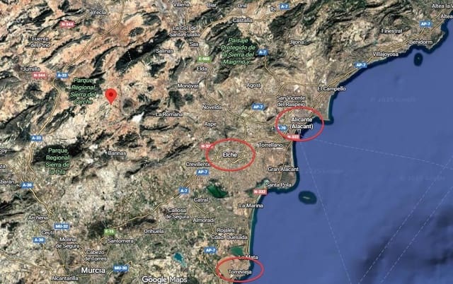 Tomt till salu i Pinoso - 536 500 € (Ref: 9450444)