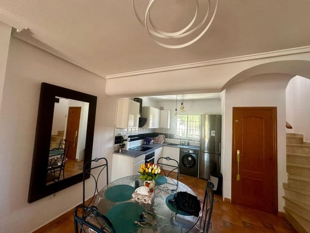 Villa/Maison Mitoyenne de 2 chambres de location de vacances à Los Dolses, Orihuela avec piscine - 350 € (Ref: 9485324)