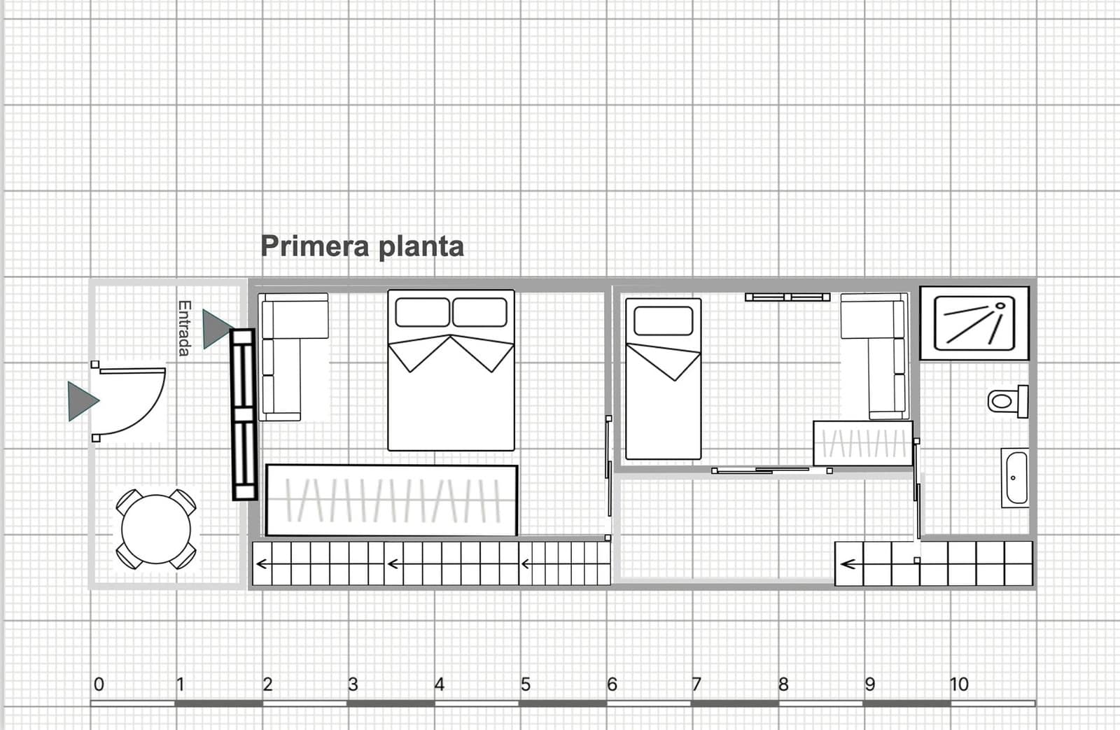 8 Zimmer Doppelhaus zu verkaufen in Malaga Stadt - 395.000 € (Ref: 10009279)
