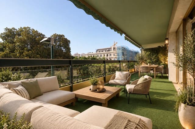 4 Zimmer Wohnung zu verkaufen in La Malagueta, Málaga Stadt mit Pool - 1.095.000 € (Ref: 10086420)