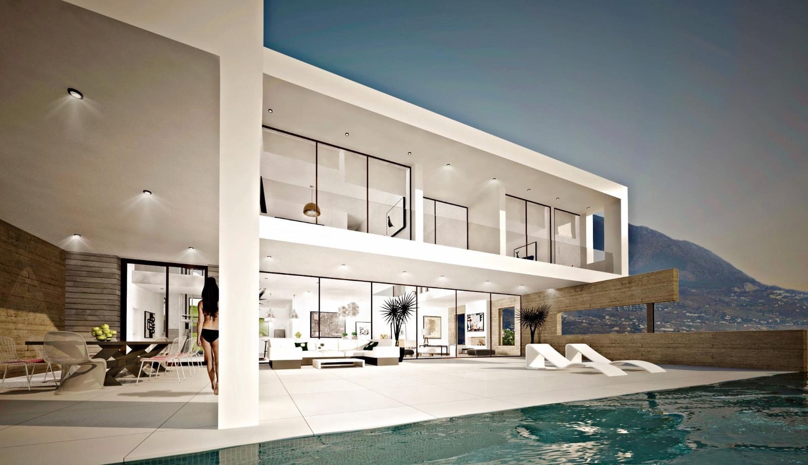 4 sovrum Villa till salu i La Mairena med pool garage - 2 950 000 € (Ref: 10142587)