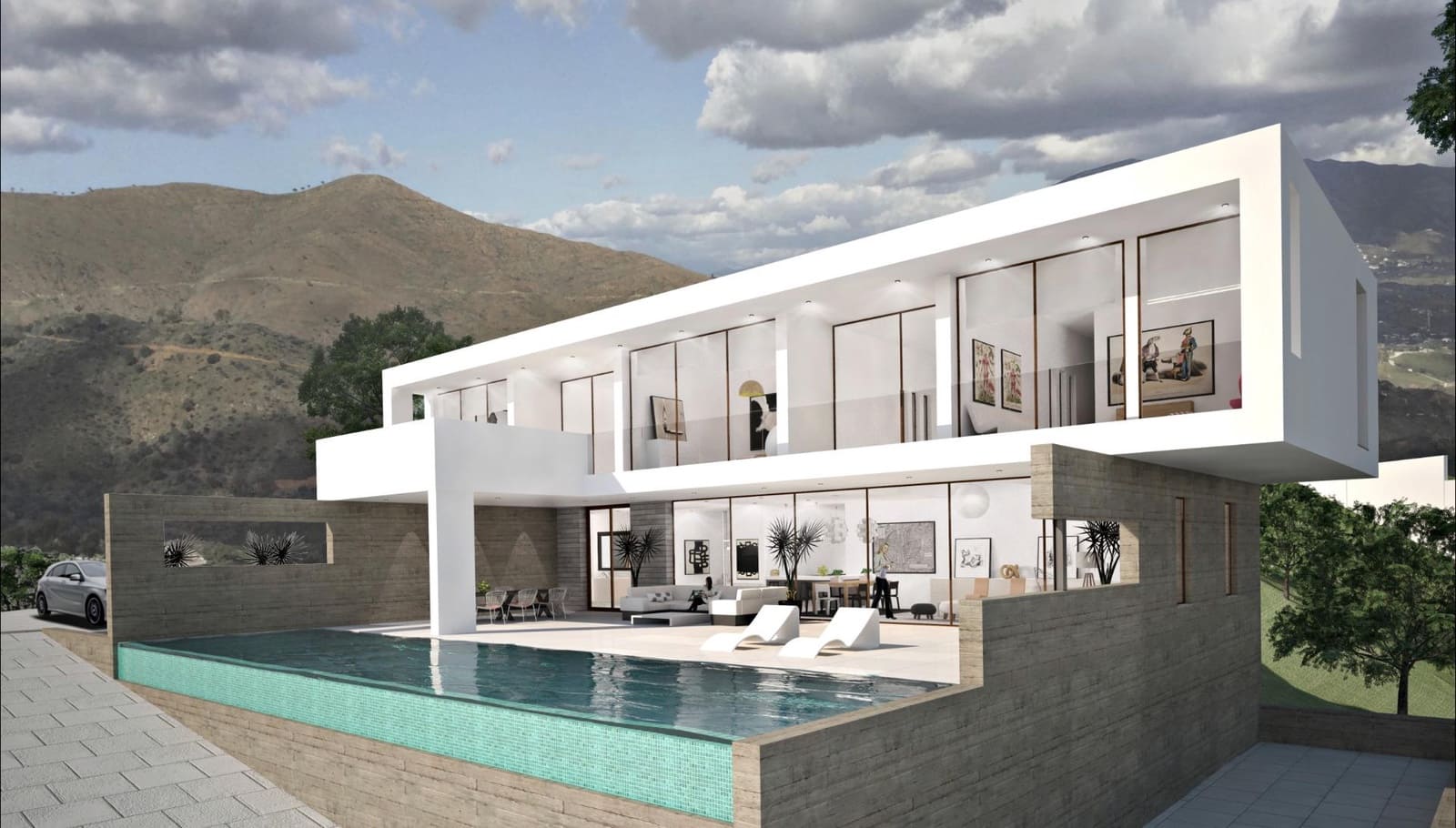 4 sovrum Villa till salu i La Mairena med pool garage - 2 950 000 € (Ref: 10142587)