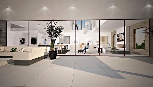 4 sovrum Villa till salu i La Mairena, Ojen med pool garage - 2 950 000 € (Ref: 10142587)