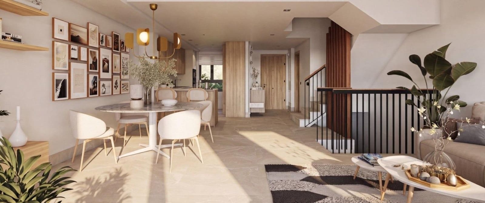 3 soverom Rekkehus til salgs i Mijas med svømmebasseng garasje - € 650 000 (Ref: 10155461)