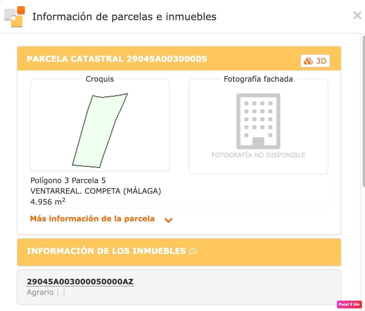 Grunde uden byggetilladelser til salg i Competa - € 20.000 (Ref: 8429693)