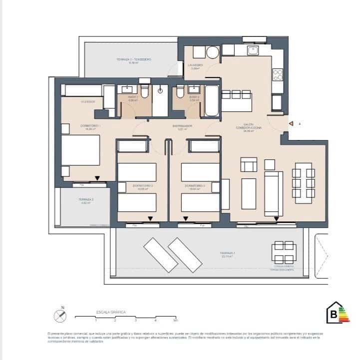 3 bedroom Apartment for sale in Rincon de la Victoria with pool garage - € 426,000 (Ref: 8450720)