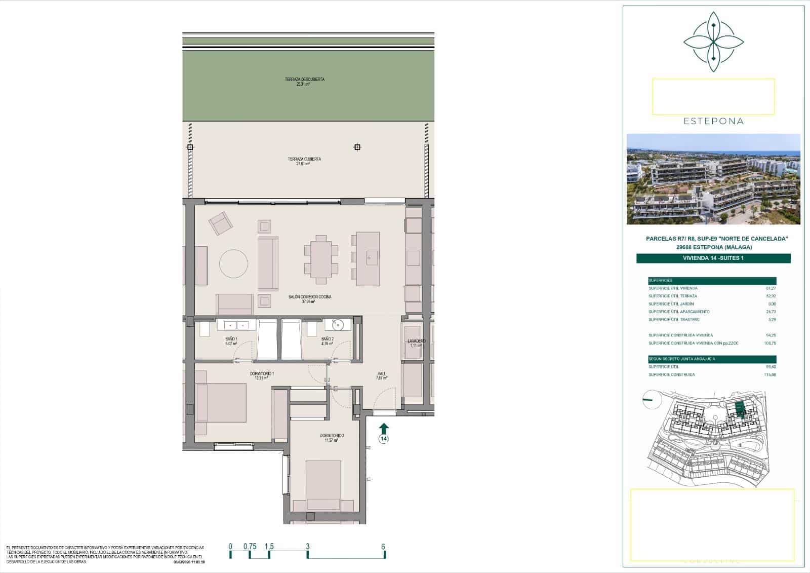 3 camera da letto Appartamento in vendita in New Golden Mile con piscina garage - 500.000 € (Rif: 8698257)