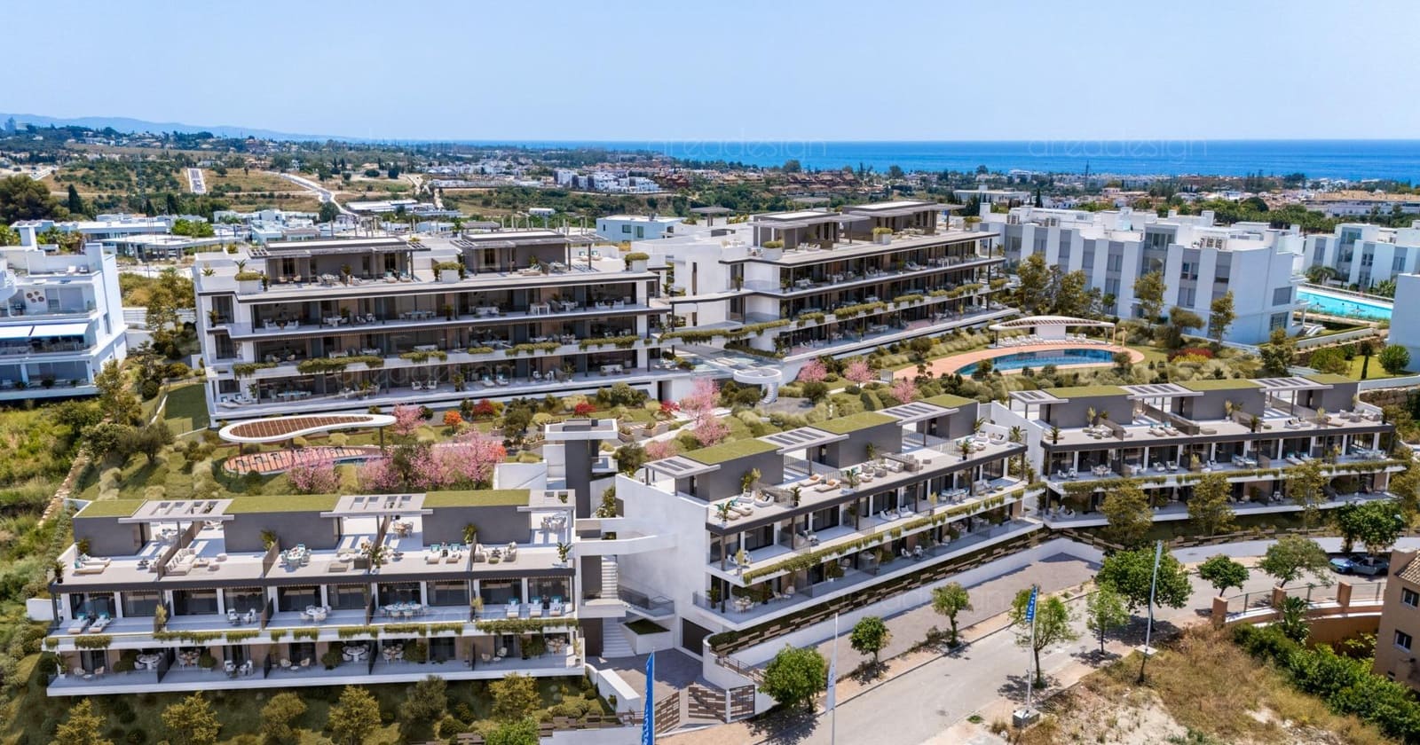 3 soverom Leilighet til salgs i New Golden Mile med svømmebasseng garasje - € 500 000 (Ref: 8698257)