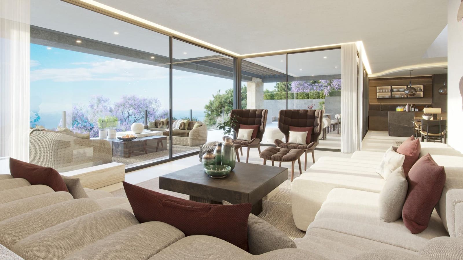 4 sypialnia Willa na sprzedaż w Miasto Malaga z basenem garażem - 2 400 000 € (Ref: 8764001)