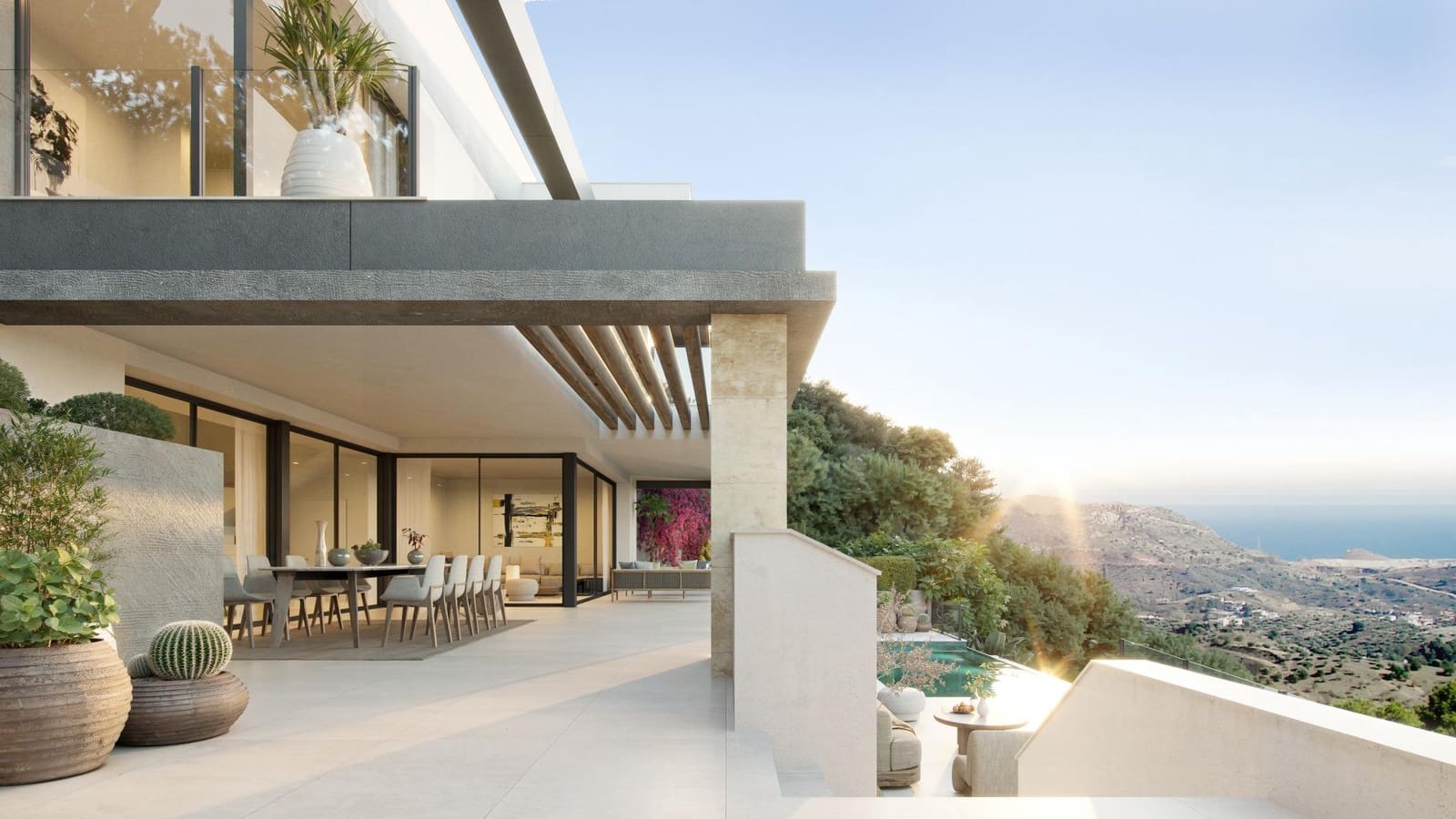4 sypialnia Willa na sprzedaż w Miasto Malaga z basenem garażem - 2 400 000 € (Ref: 8764001)