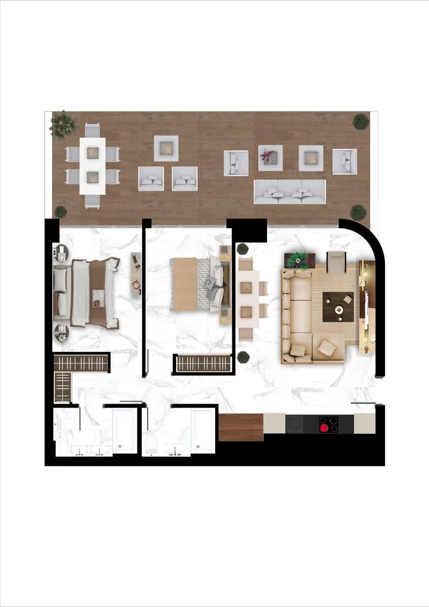 3 soverom Leilighet til salgs i San Pedro de Alcantara med svømmebasseng - € 795 000 (Ref: 8836627)