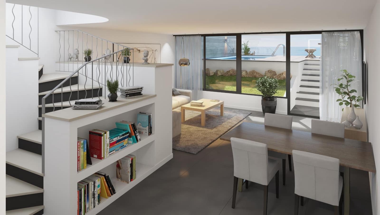 3 chambre Villa/Maison Mitoyenne à vendre à Nerja avec piscine - 550 000 € (Ref: 8913068)