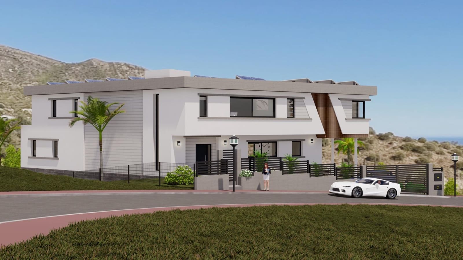 4 makuuhuone Huvila myytävänä paikassa Mijas mukana uima-altaan - 1 850 000 € (Ref: 8982570)