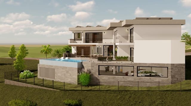 4 makuuhuone Huvila myytävänä paikassa Mijas pueblo, Mijas mukana uima-altaan - 1 850 000 € (Ref: 8982570)