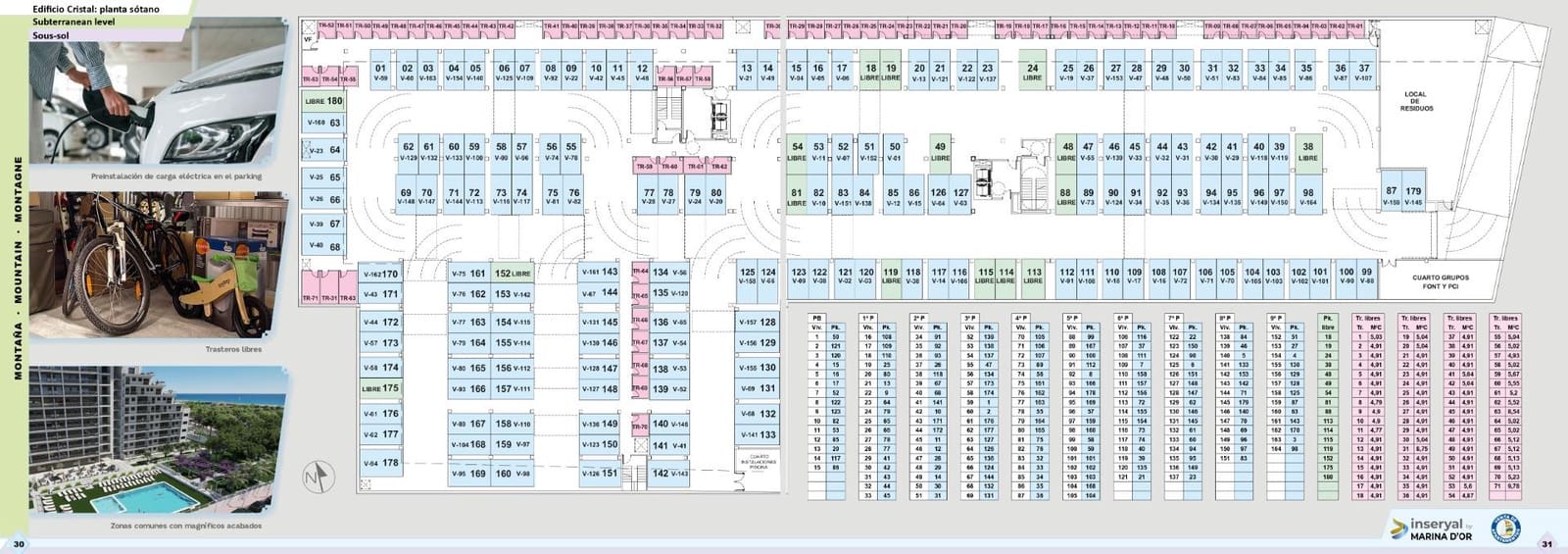 3 soveværelse Lejlighed til salg i Cabanes med garage - € 244.162 (Ref: 9110518)