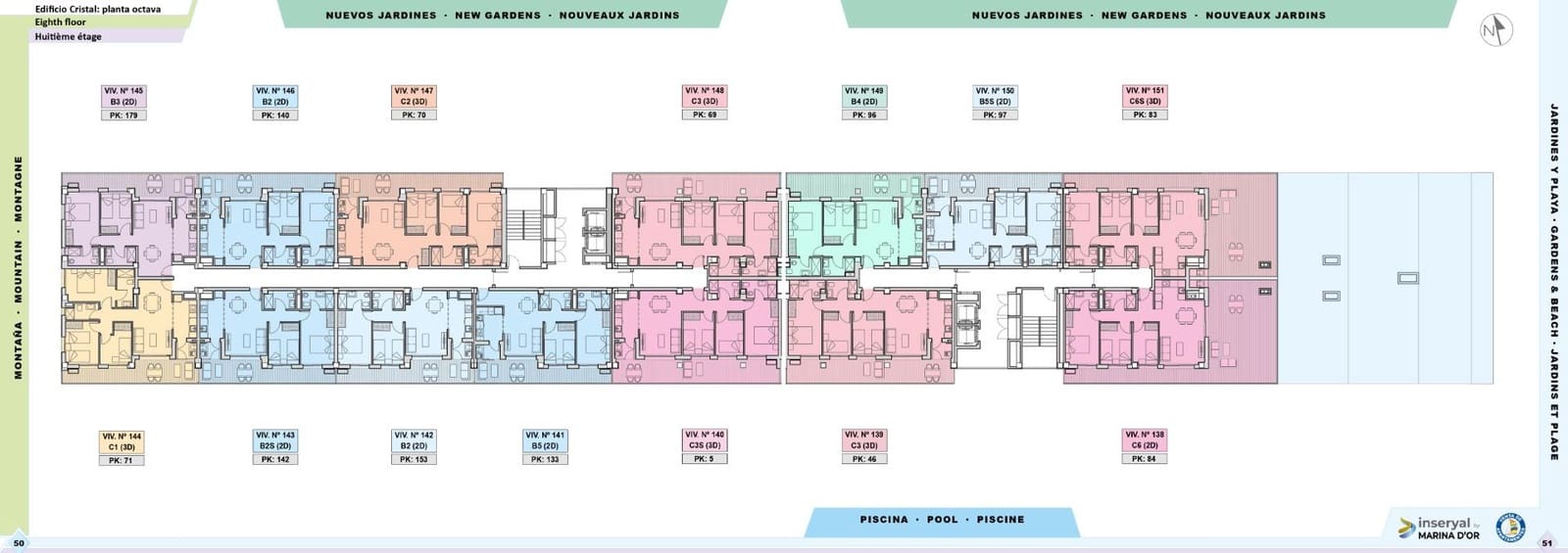 3 soveværelse Lejlighed til salg i Cabanes med garage - € 244.162 (Ref: 9110518)