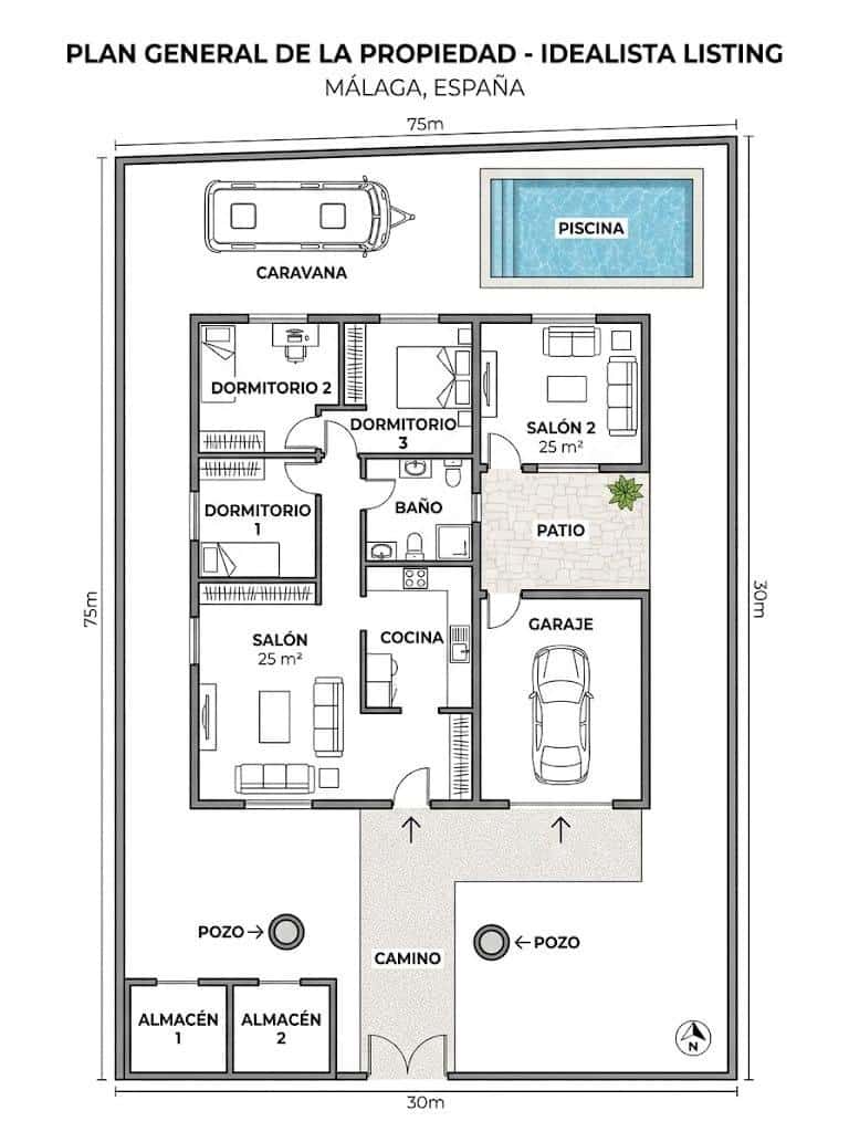 Chalet de 5 habitaciones en Antequera en venta con piscina garaje - 330.000 € (Ref: 9269974)