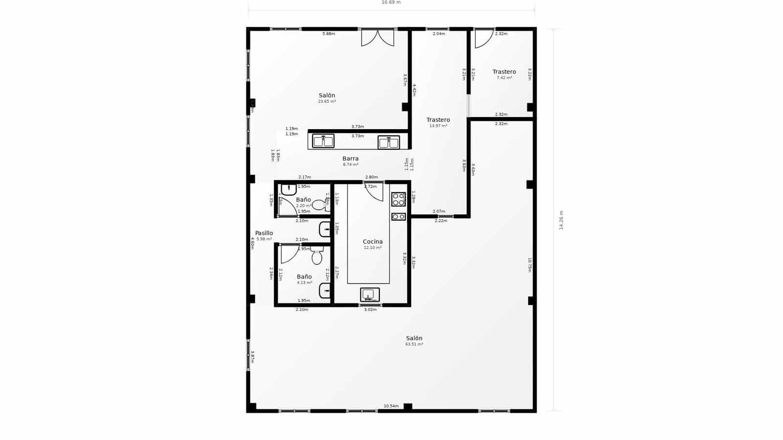 Commercial for sale in Velez-Malaga - € 720,000 (Ref: 9297532)