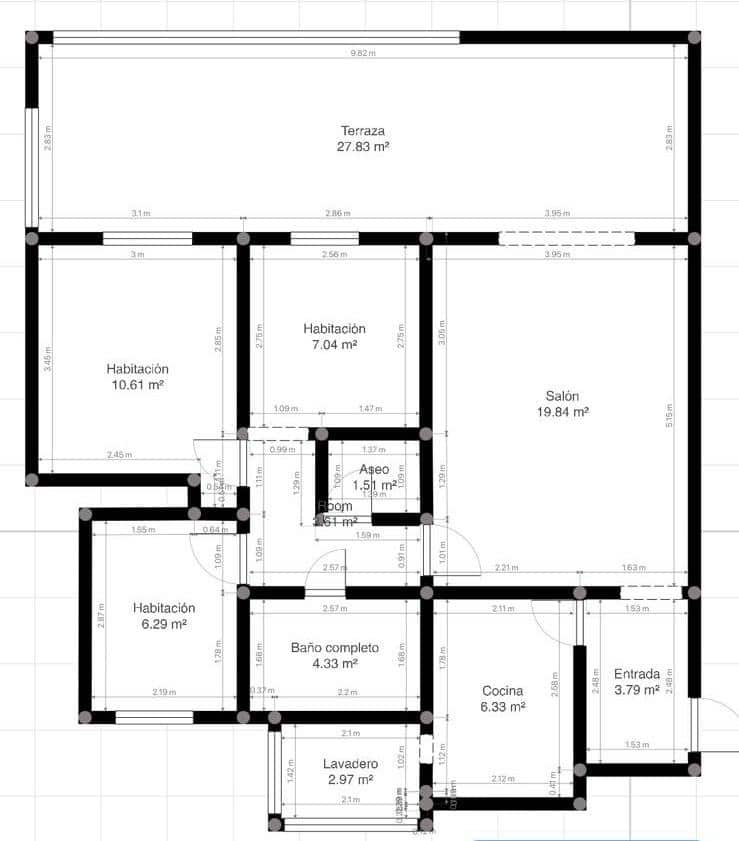 3 sovrum Takvåning till salu i Malaga stad med garage - 388 000 € (Ref: 9322083)
