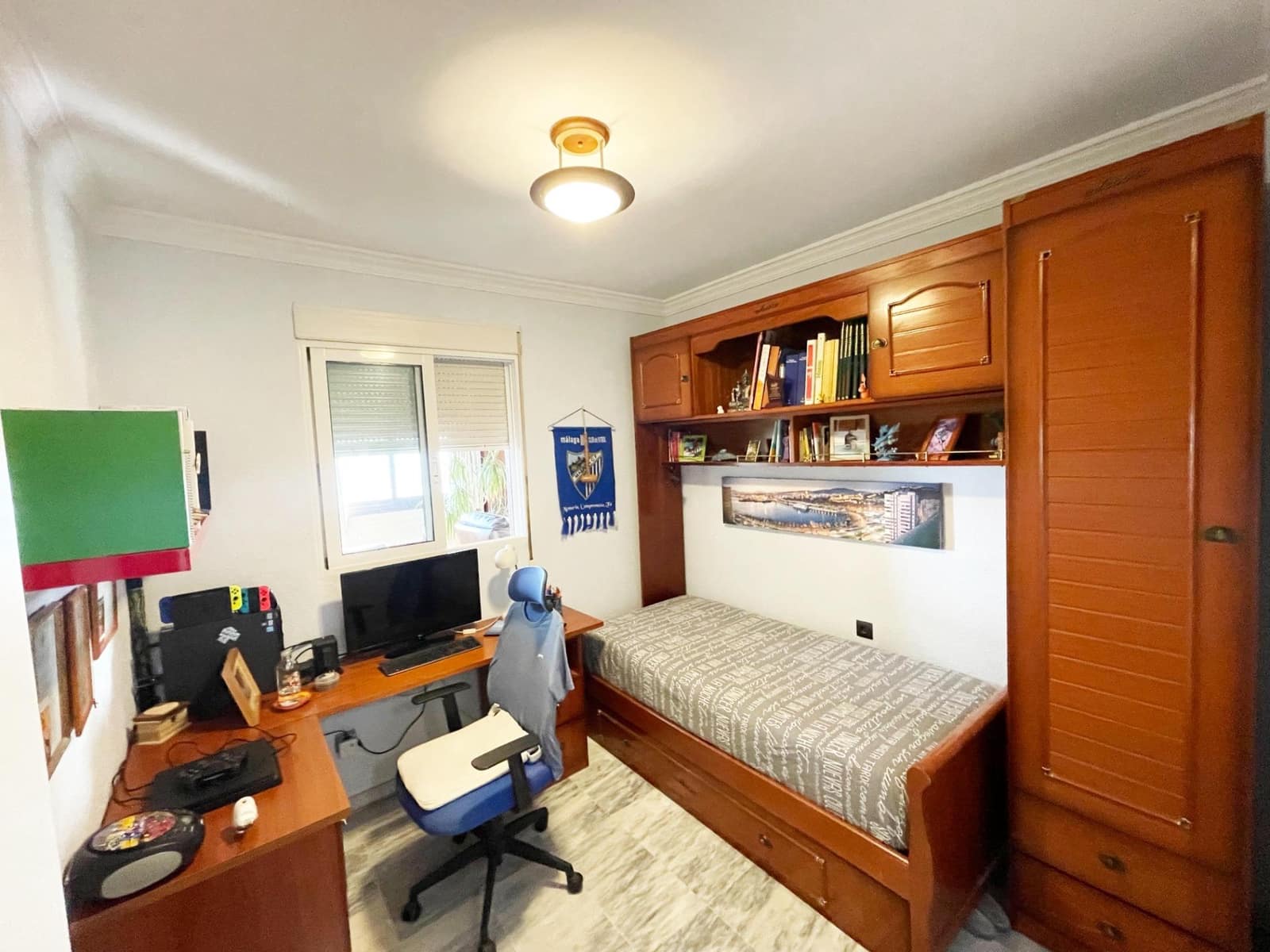 3 sovrum Takvåning till salu i Malaga stad med garage - 388 000 € (Ref: 9322083)