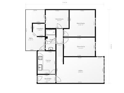 3 quarto Apartamento para venda em Malaga cidade - 298 500 € (Ref: 9353522)