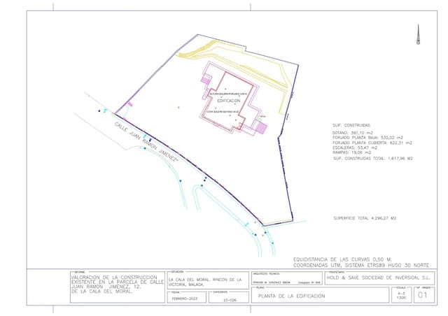 Byggegrund til salg i La Cala del Moral, Rincón de la Victoria - € 1.150.000 (Ref: 9353524)