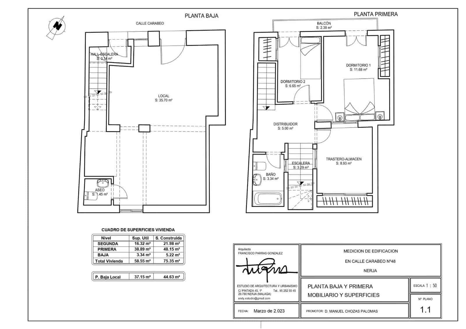 3 sovrum Takvåning till salu i Nerja - 1 500 000 € (Ref: 9375249)