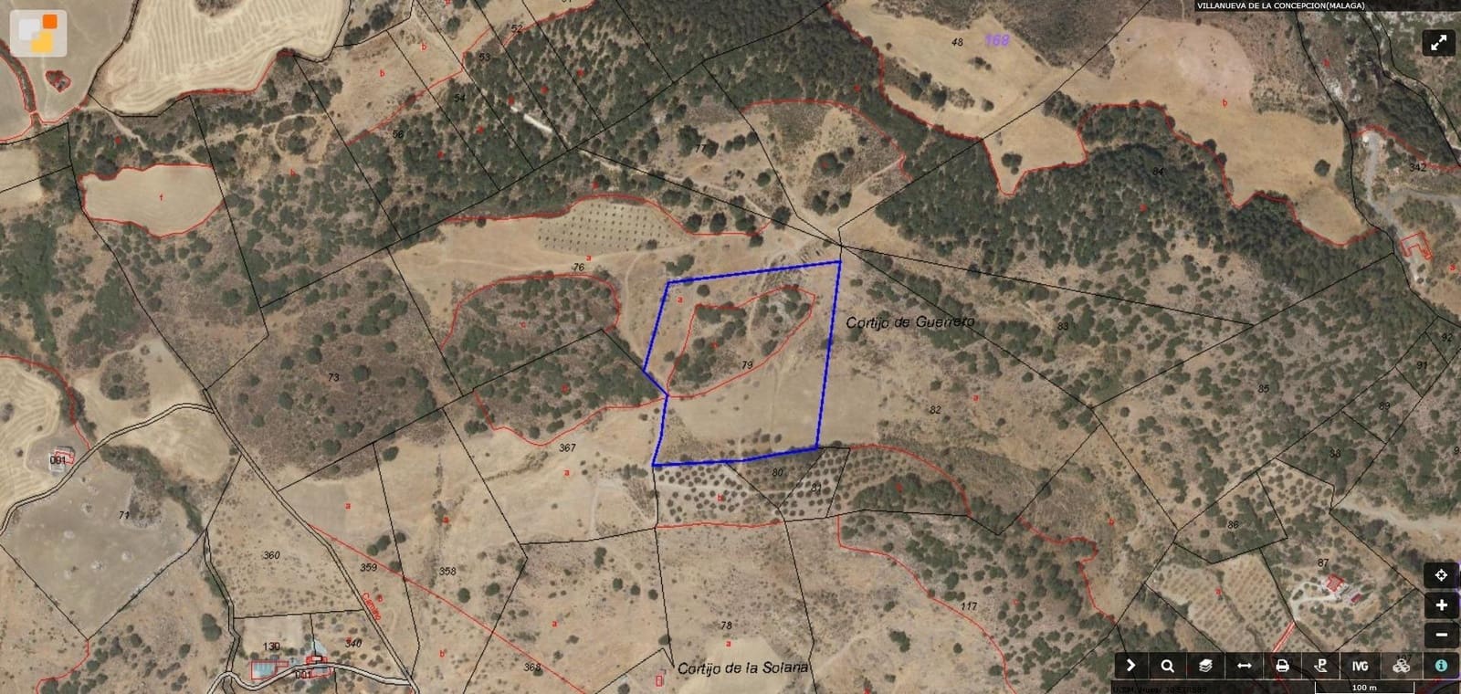 Mark till salu i Villanueva de la Concepcion - 108 000 € (Ref: 9391987)