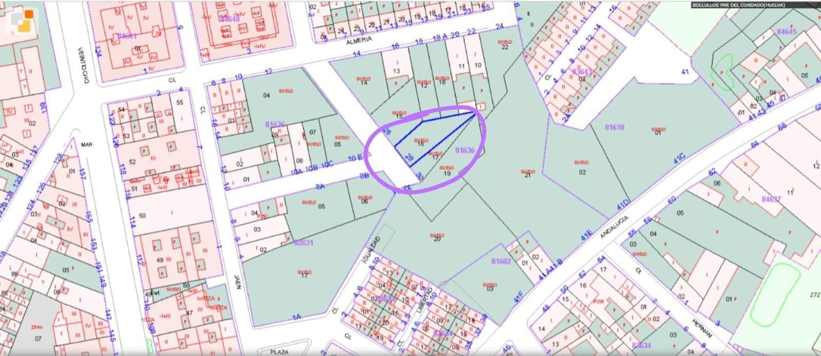 Byggetomt til salgs i Bollullos Par del Condado - € 49 000 (Ref: 9527878)