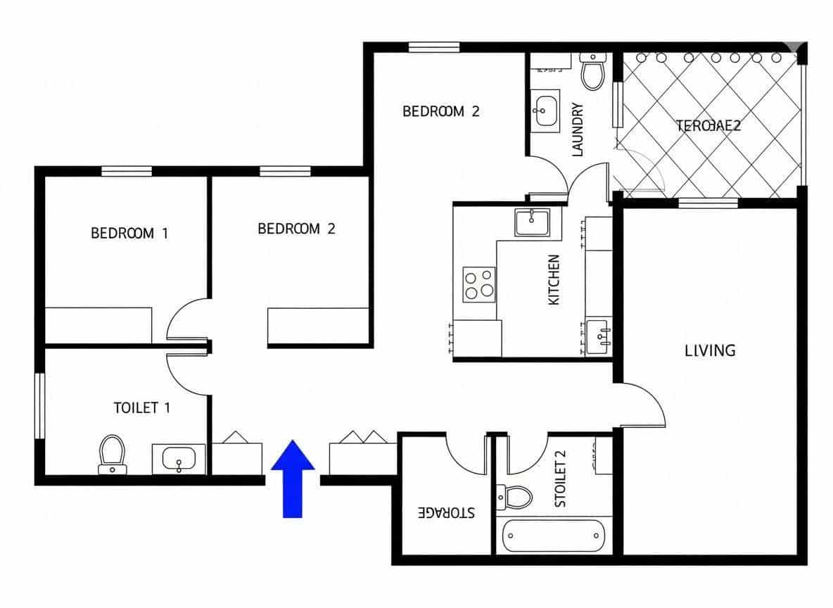 3 sypialnia Apartament na sprzedaż w Miasto Malaga - 480 000 € (Ref: 9527879)