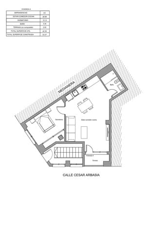 1 soveværelse Lejlighed til salg i Málaga by - € 229.000 (Ref: 9596403)