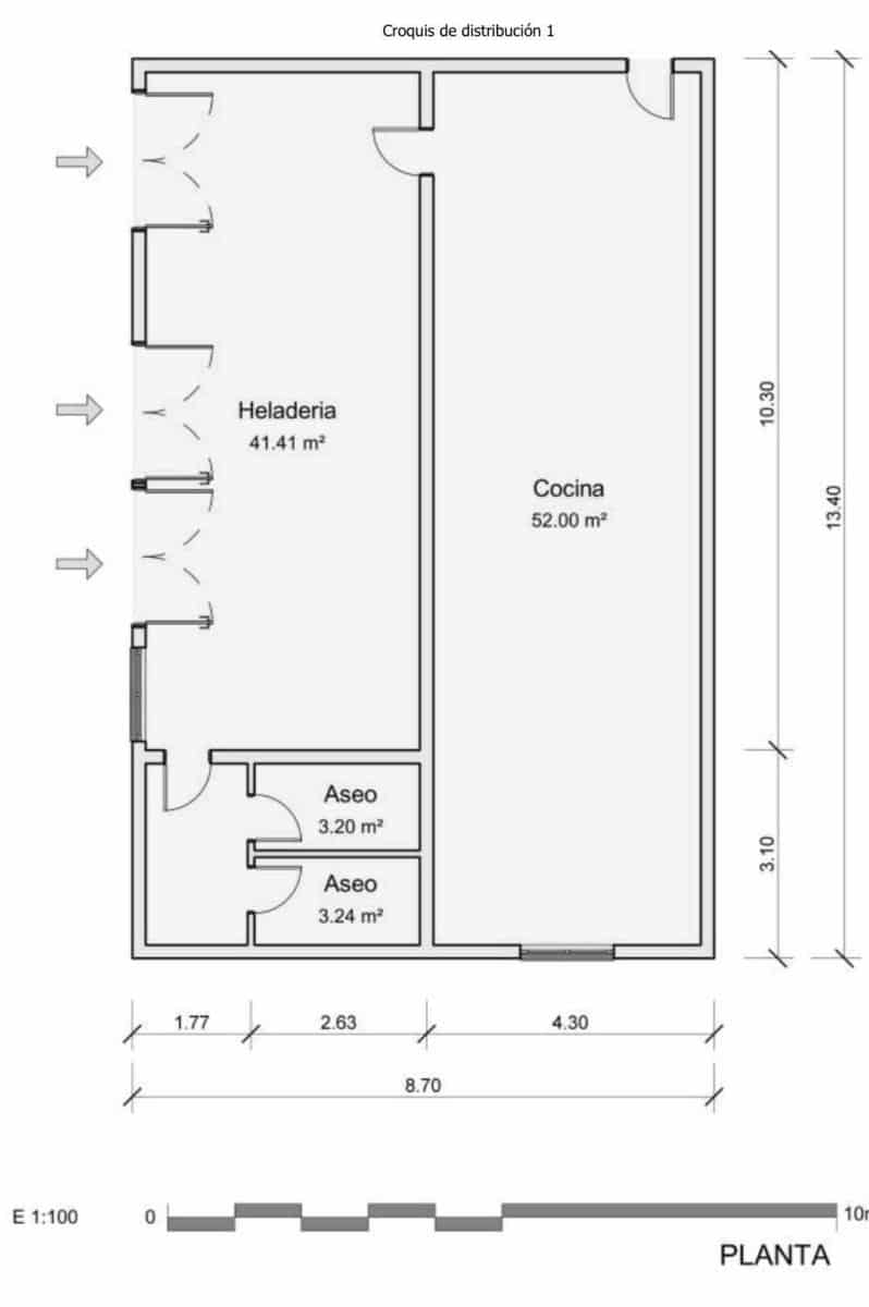 Comercial para venda em Malaga cidade - 670 000 € (Ref: 9637804)