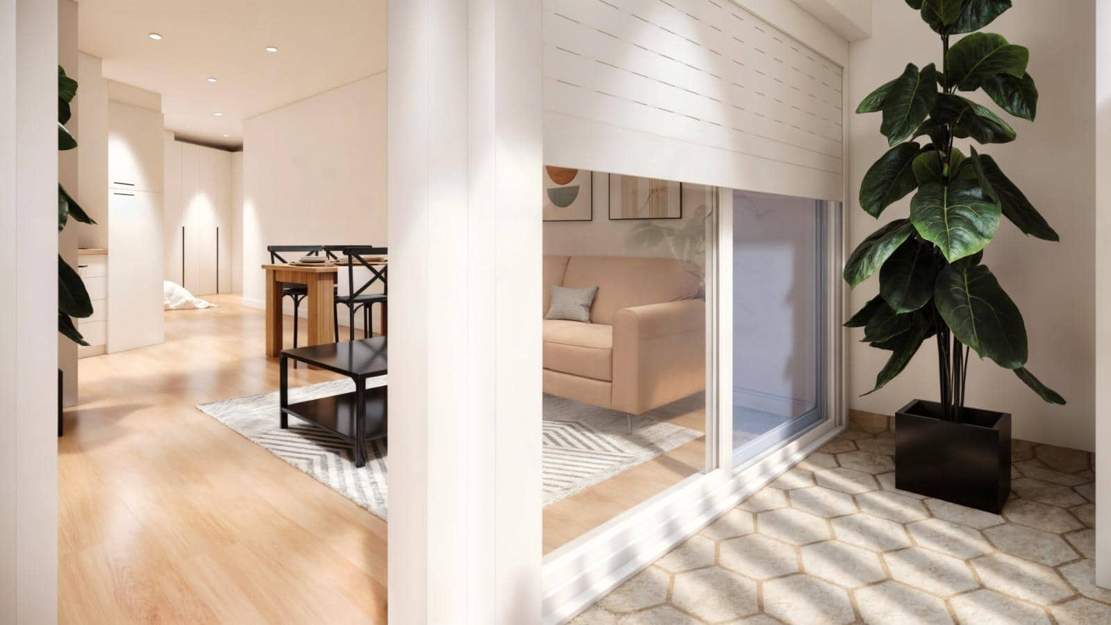 1 soveværelse Studio til salg i Malaga by - € 189.000 (Ref: 9820404)