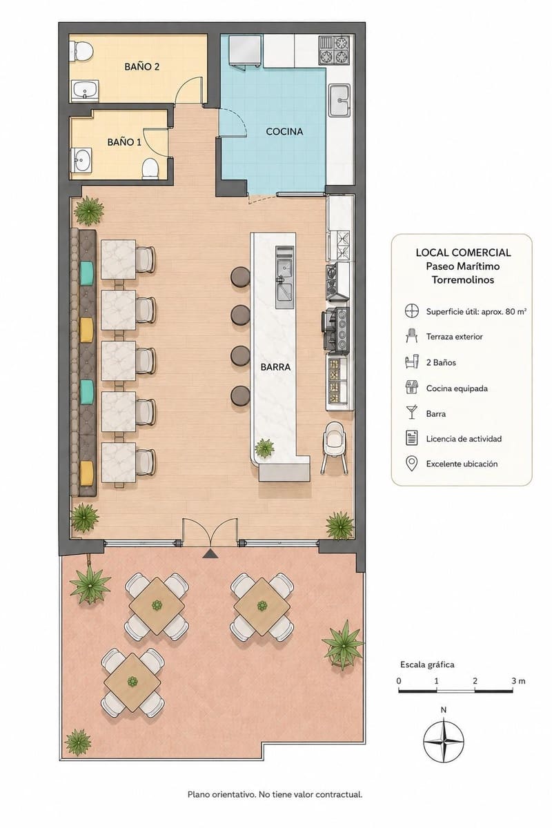 Erhverv til salg i Torremolinos - € 730.000 (Ref: 9839531)