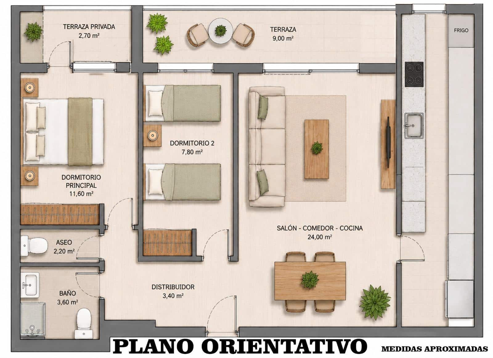 2 bedroom Apartment for sale in Torre del Mar - € 265,000 (Ref: 9879029)