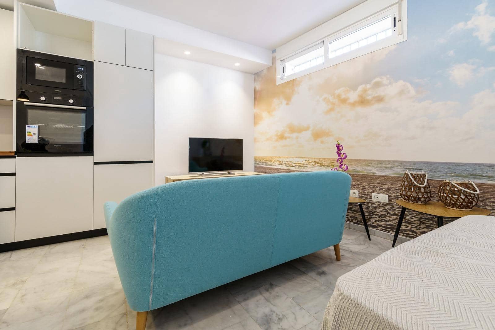 1 sovrum Studio att hyra i Malaga stad - 700 € (Ref: 9904199)