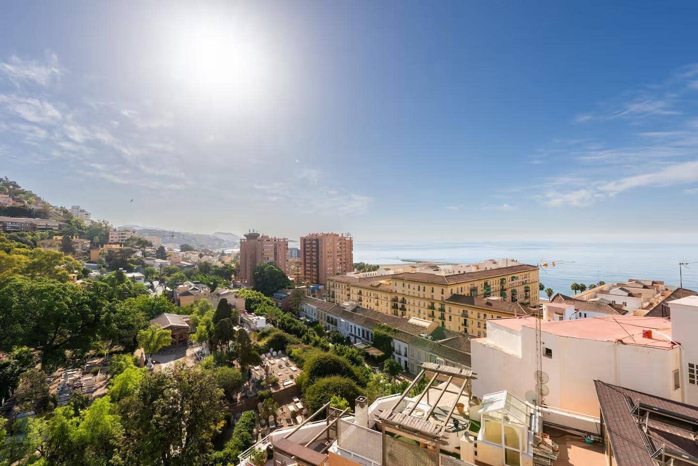 2 Zimmer Wohnung zu verkaufen in Malaga Stadt mit Pool Garage - 750.000 € (Ref: 9985133)