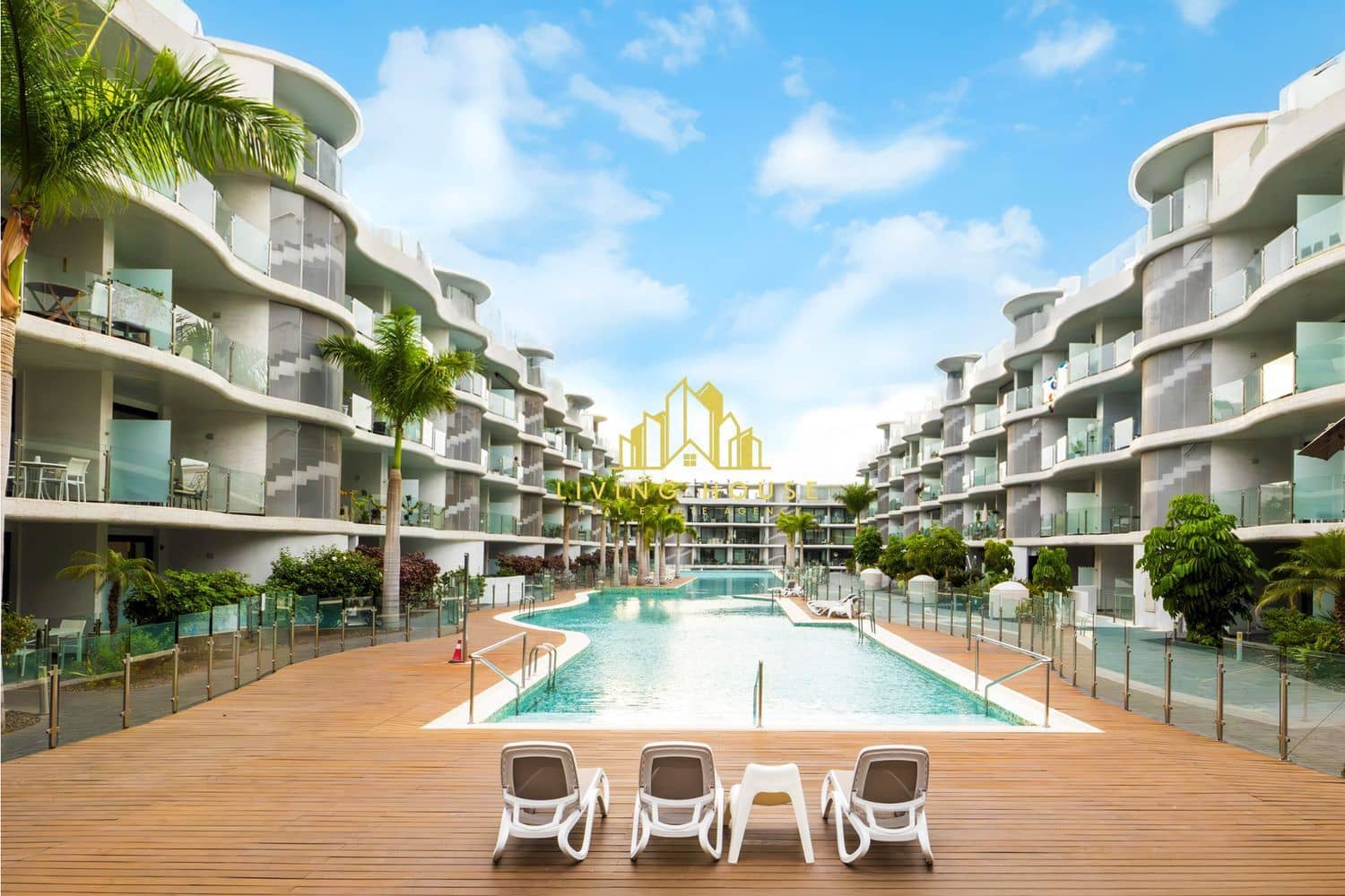2 bedroom Apartment for sale in Palm-Mar with pool garage - € 745,000 (Ref: 10158060)