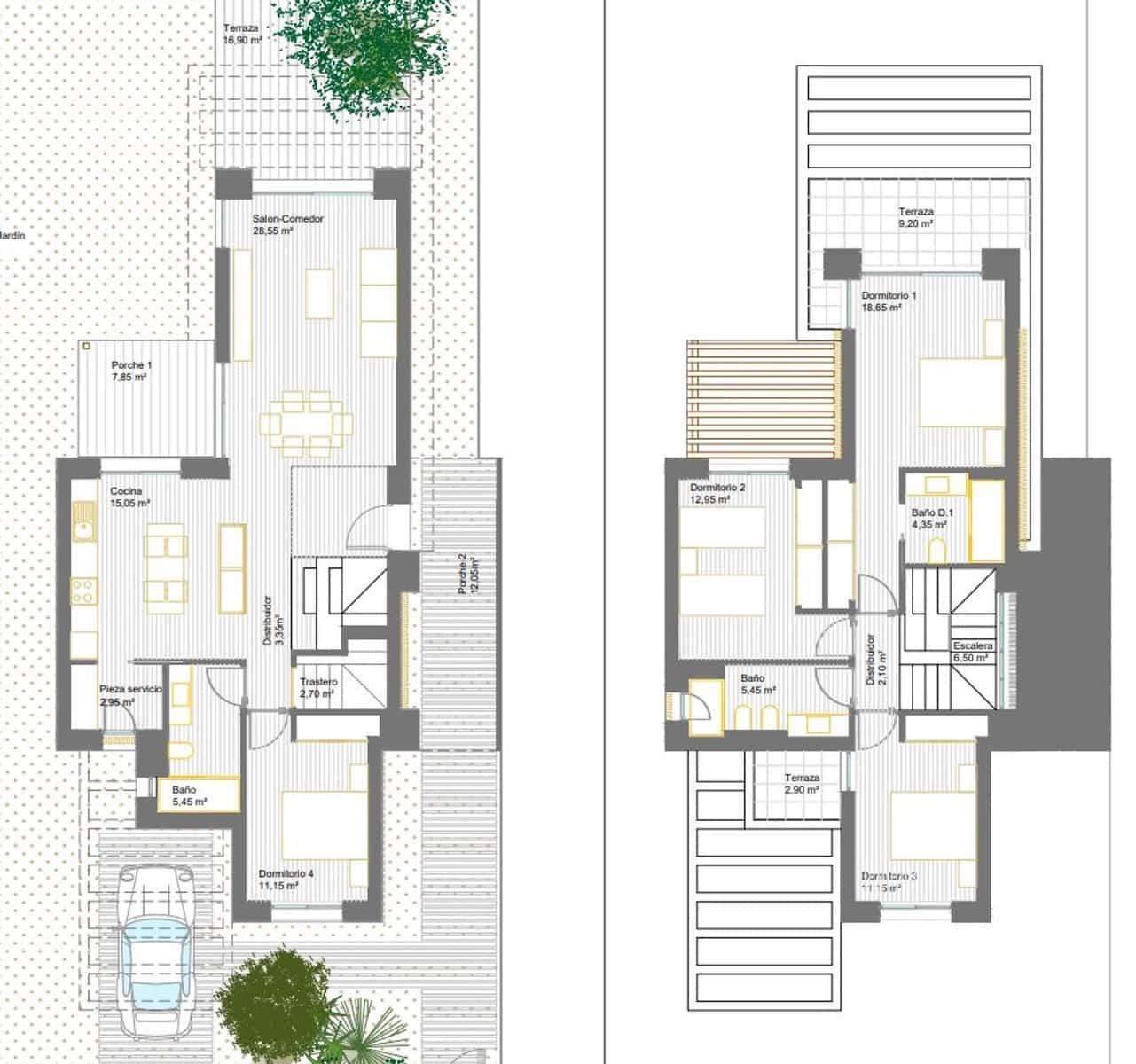 4 soverom Villa til salgs i San Miguel de Abona med svømmebasseng garasje - € 795 000 (Ref: 10158064)