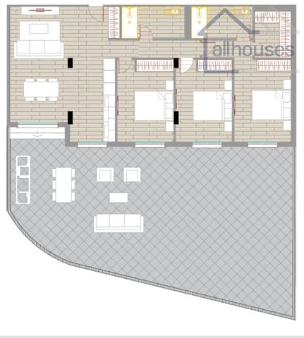 3 makuuhuone Asunto myytävänä paikassa Tomiño mukana 
autotalli - 195 000 € (Ref: 9417262)