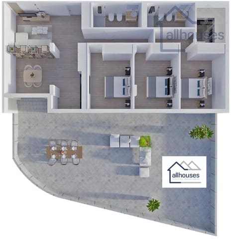 3 makuuhuone Asunto myytävänä paikassa Tomiño mukana 
autotalli - 195 000 € (Ref: 9417263)