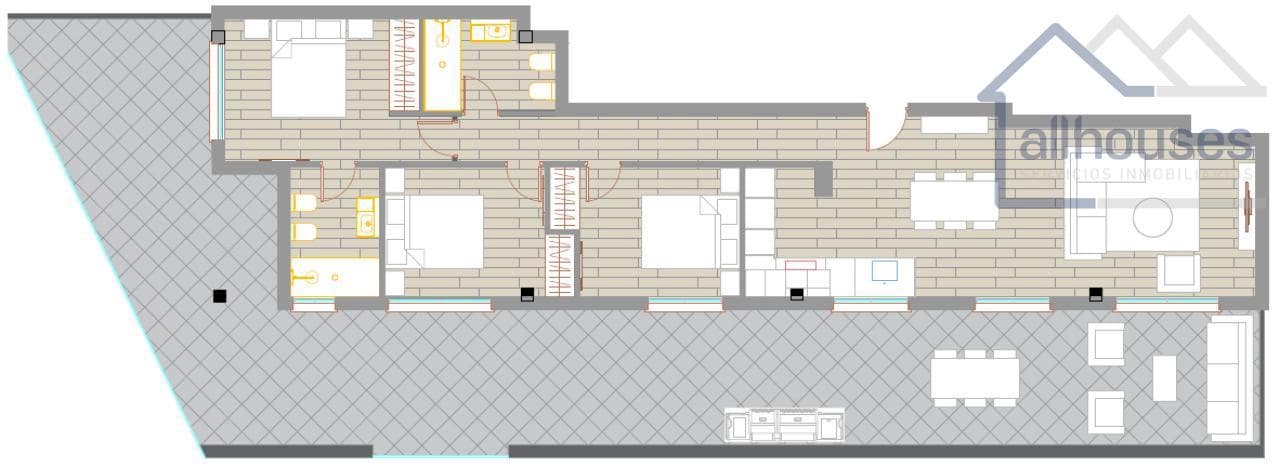 3 makuuhuone Asunto myytävänä paikassa Tomino mukana 
autotalli - 195 000 € (Ref: 9417263)