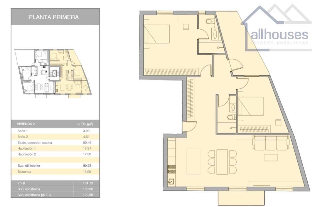 2 makuuhuone Asunto myytävänä paikassa A Guarda - 168 915 € (Ref: 9417266)