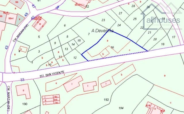 Chalet de 4 habitaciones en O Rosal en venta con garaje - 70.000 € (Ref: 9417282)