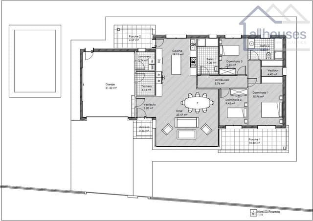 4 sypialnia Willa na sprzedaż w Tomiño z garażem - 290 000 € (Ref: 9417285)