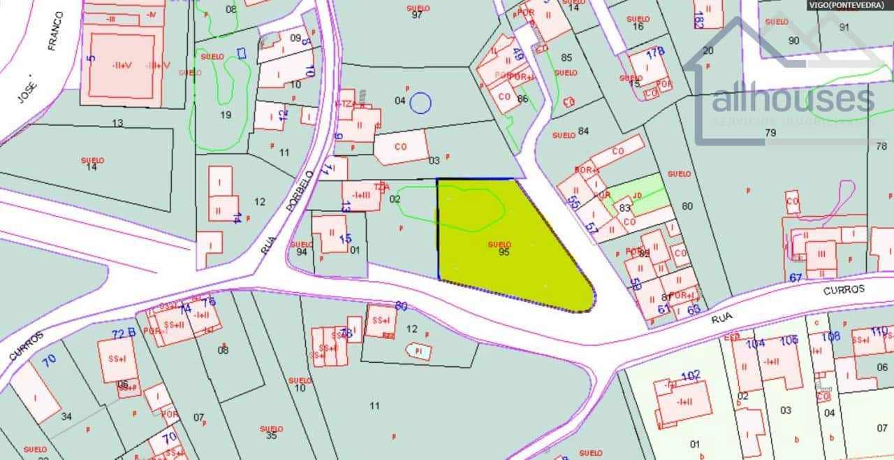 Undeveloped Land for sale in Vigo - € 215,000 (Ref: 9417326)