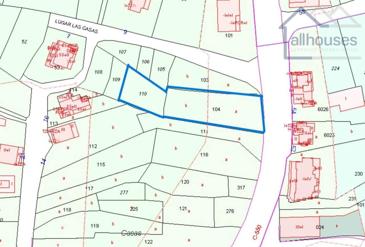 Undeveloped Land for sale in A Guarda - € 82,000 (Ref: 9417332)