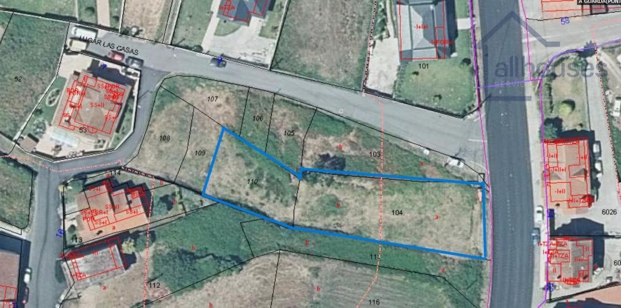 Undeveloped Land for sale in A Guarda - € 82,000 (Ref: 9417332)